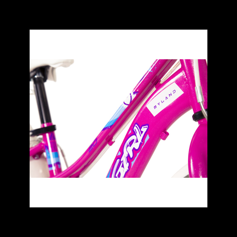 Myland Bici City Girl Kid 20" 1v Fucsia