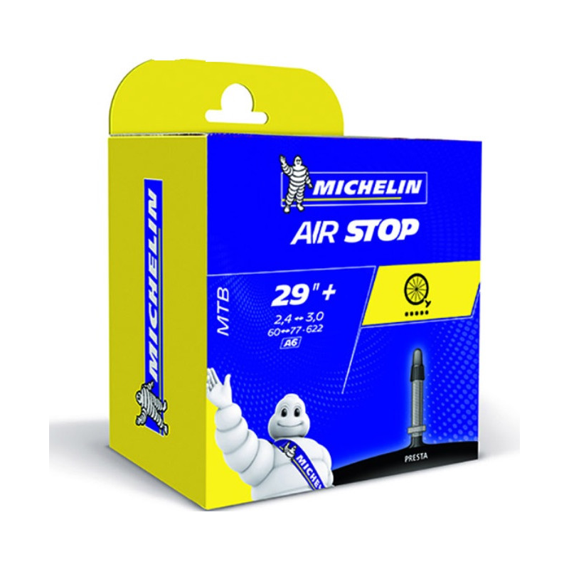 Michelin Camera D'Aria Airstop A6 29x2.4/3.0 Presta v40