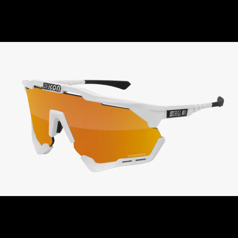 Scicon Sports Occhiali Aeroshade XL White Multimirror Bronze