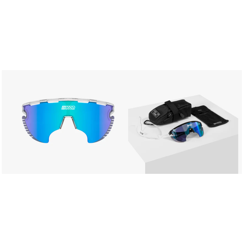 Scicon Sports Occhiali Aerowing Lamon Crystal Mirror Blue