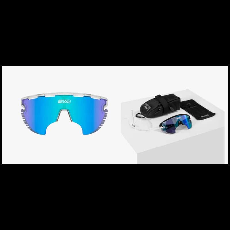 Scicon Sports Occhiali Aerowing Lamon Crystal Mirror Blue