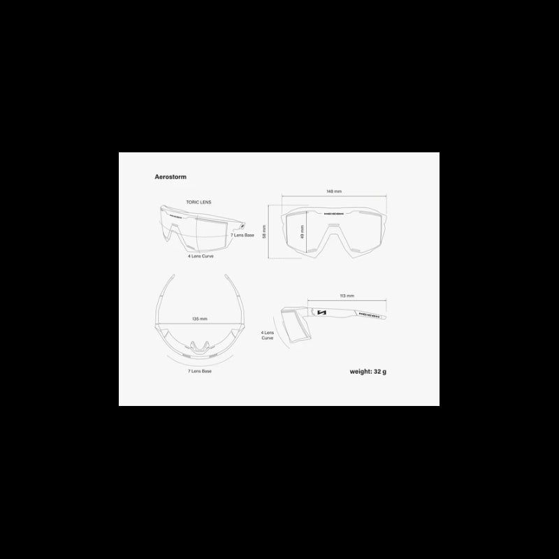 Scicon Sports Occhiali Aerostorm Multimirror Sunburst