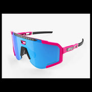 Scicon Sports Occhiali Aeroscope Pink Fluo Multimirror Blue