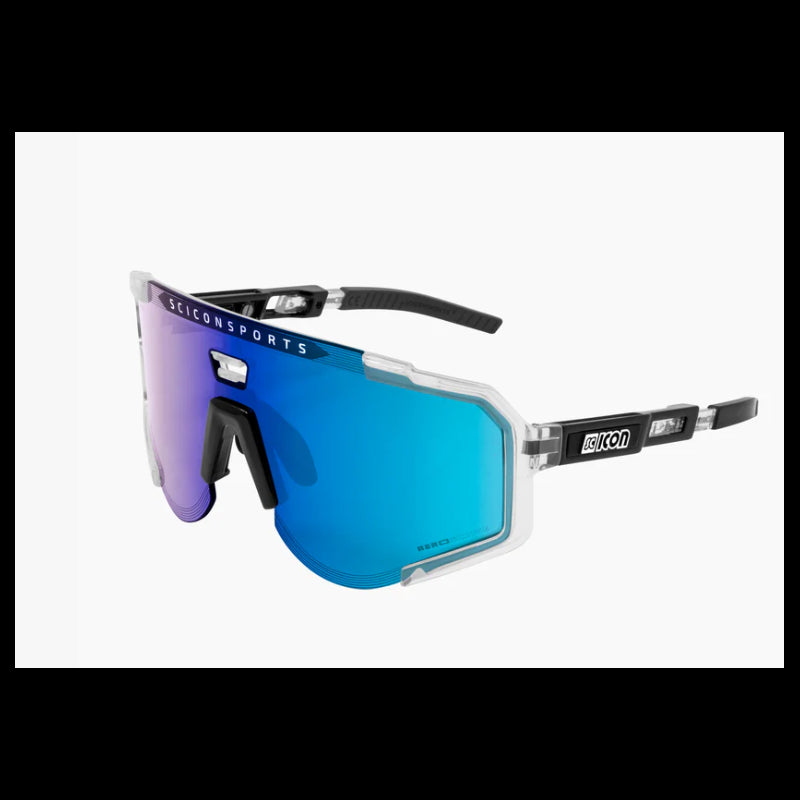 Scicon Sports Occhiali Aeroscope Crystal Gloss Multimirror Blue