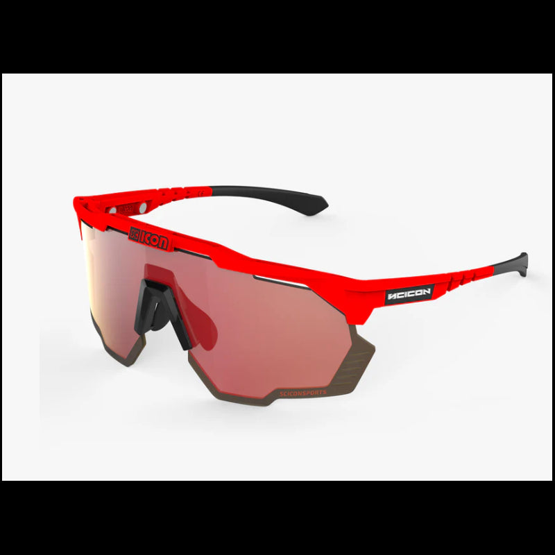 Scicon Sports Occhiali Aeroshade Kunken Red Multimirror Red