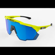 Scicon Sports Occhiali Aeroshade Kunken Yellow Fluo Multimirror Blue
