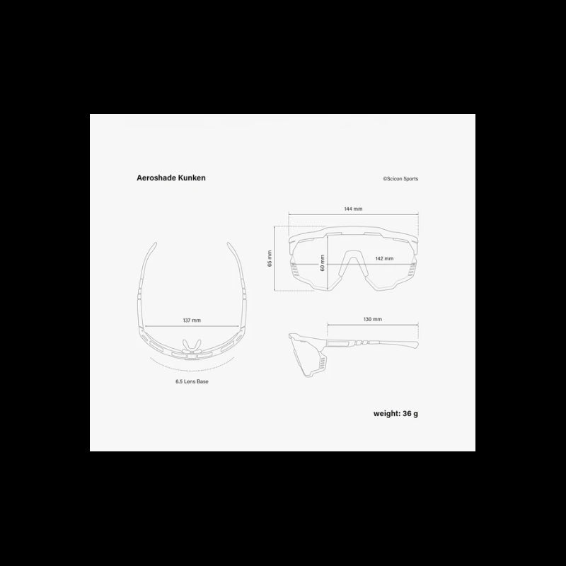 Scicon Sports Occhiali Aeroshade Kunken Green Fluo Multimirror Green