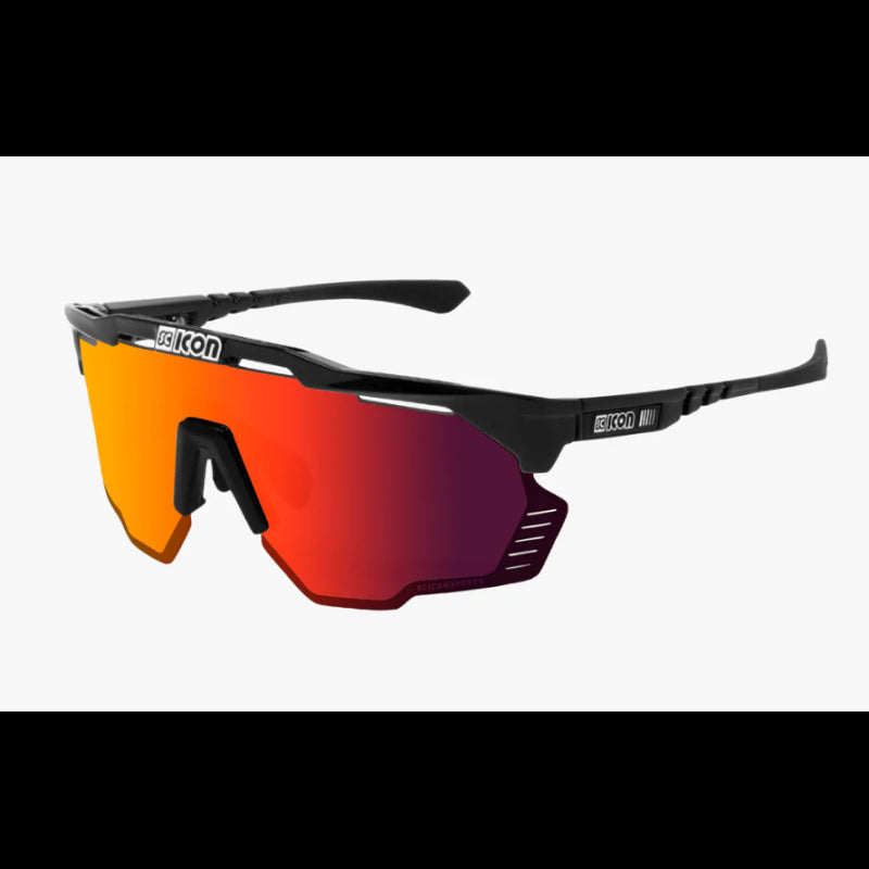 Scicon Sports Occhiali Aeroshade Kunken Black Multimirror Red