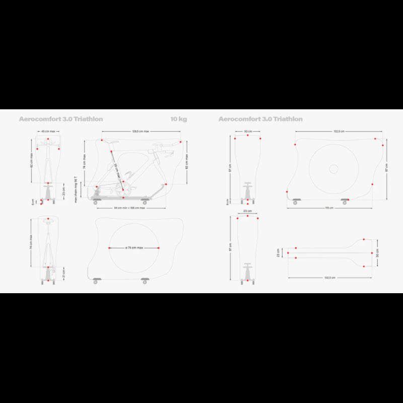 Scicon Sports Borsa Porta Bici Da Triathlon Aerocomfort 3.0