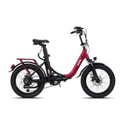 Brera Fat Bike E-Urban Buggy 20'' Bordeaux Opaco