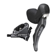 Shimano Freno a Disco Idraulico - GRX ST-RX810 + BR-RX810 - Flat Mount - 11 Velocità - Set Posteriore