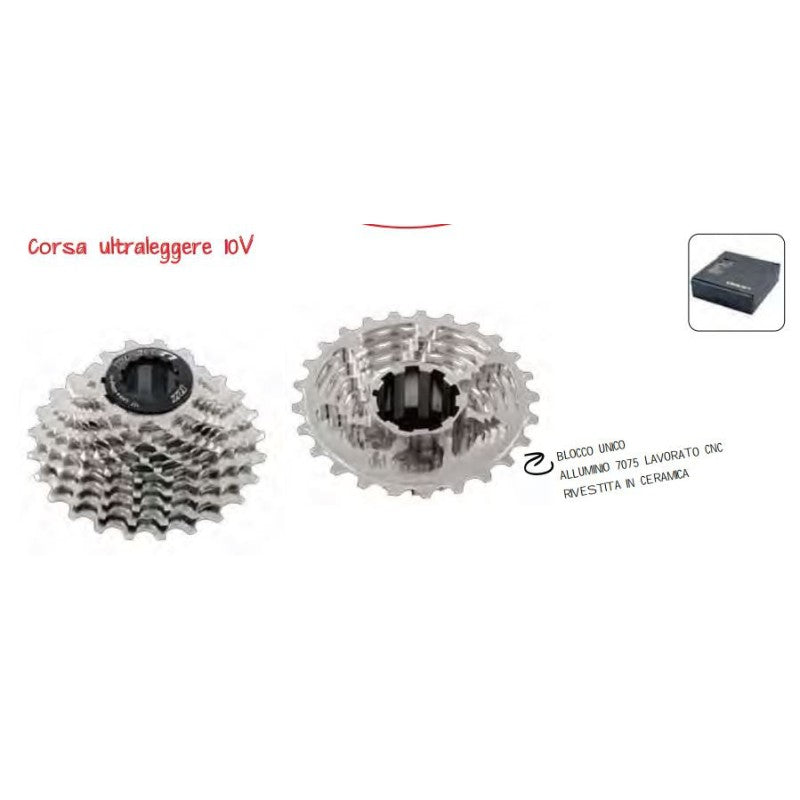 Sunrace Cassetta Al7075 Corsa 10V Campagnolo