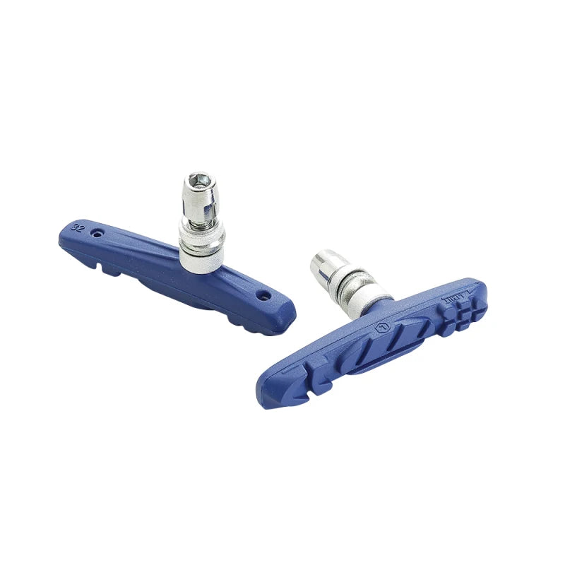 ASHIMA Pattini Freno E-Bike 72mm Blu con dado (coppia)