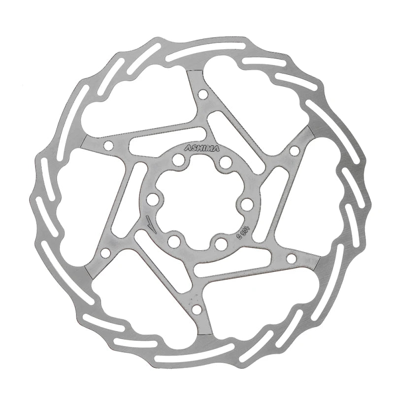 ASHIMA Disco Freno ARO-19 160mm X 100gr Argento Attacco 6 fori