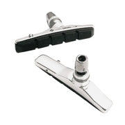 ASHIMA Portapattini Freno 72mm MTB Standard in Alluminio Argento con dado