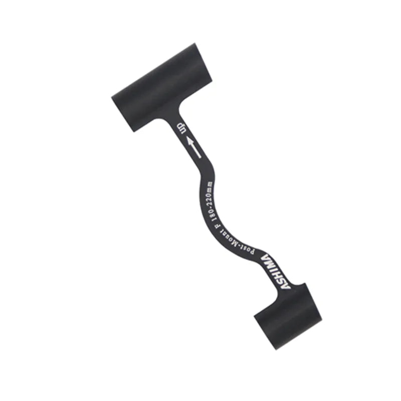 ASHIMA Adattatore Pinza Freno Post-Mount diametro: +40mm Nero