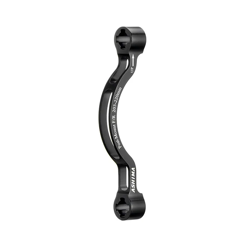 ASHIMA Adattatore Pinze Freno AU35 Ant: 220mm Post: 220mm Nero