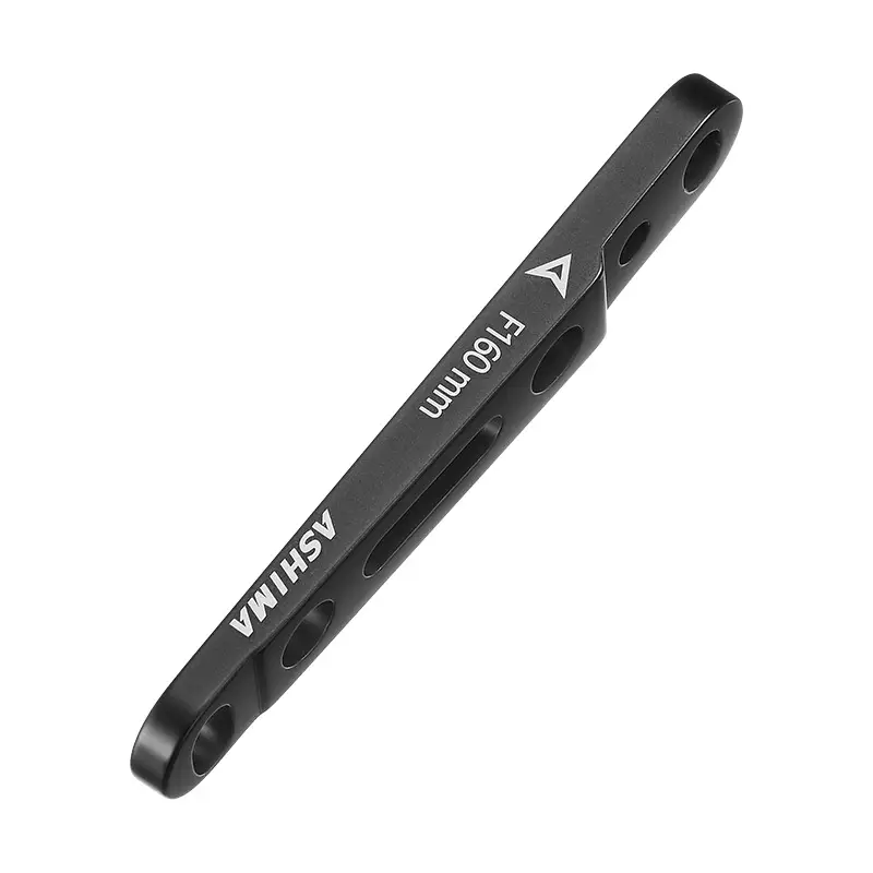 ASHIMA Adattatore Pinze Freno AU53 Ant: 160mm / Post: 180mm Nero
