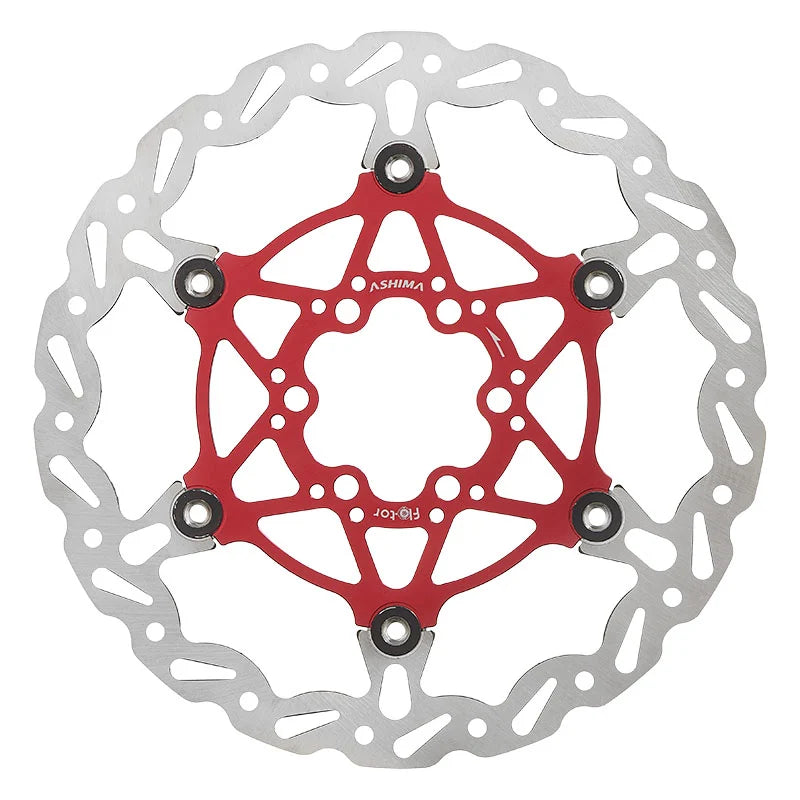 ASHIMA Disco Freno Flottante FLO-TOR Evolution 160mm X 105gr Rosso  6 fori