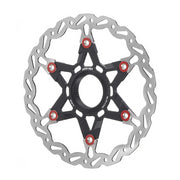 ASHIMA Disco Freno Flottante 160mm X 123gr Center Lock Nero - 6 fori