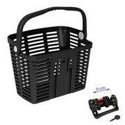 Bellelli Cestino Anteriore PLAZA E-Bike Plastica Aggancio Rapido Diametro: 9cm