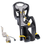Bellelli Seggiolino Posteriore PEPE Industrial Attacco Portapacchi Nero