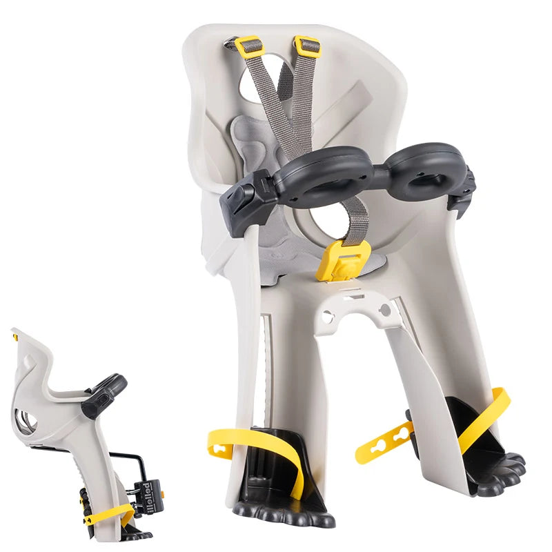 Bellelli Seggiolino Anteriore FRECCIA Attacco B-Fix al Piantone Grigio Scuro