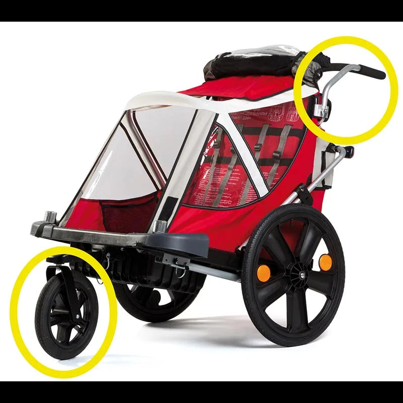 Bellelli KIT Conversione Urbano B-TRAVEL per Ruota 12 + Maniglione