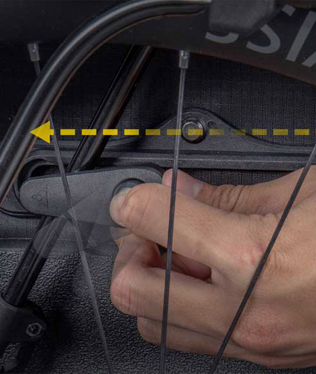 Topeak Borsa laterale Pannier Drybag (16 l) impermeabile nera con sistema QuickClick