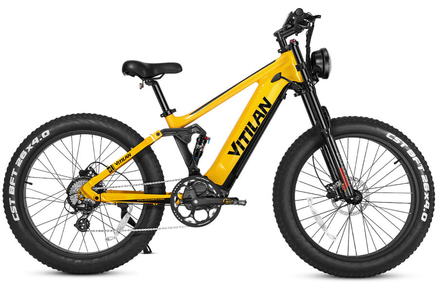 Vitilan Bici Elettrica Mtb Full T7PRO 1000W