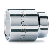 Beta Bussola Esagonale 3/8" 12mm con 72 Denti - Blister Appendibile