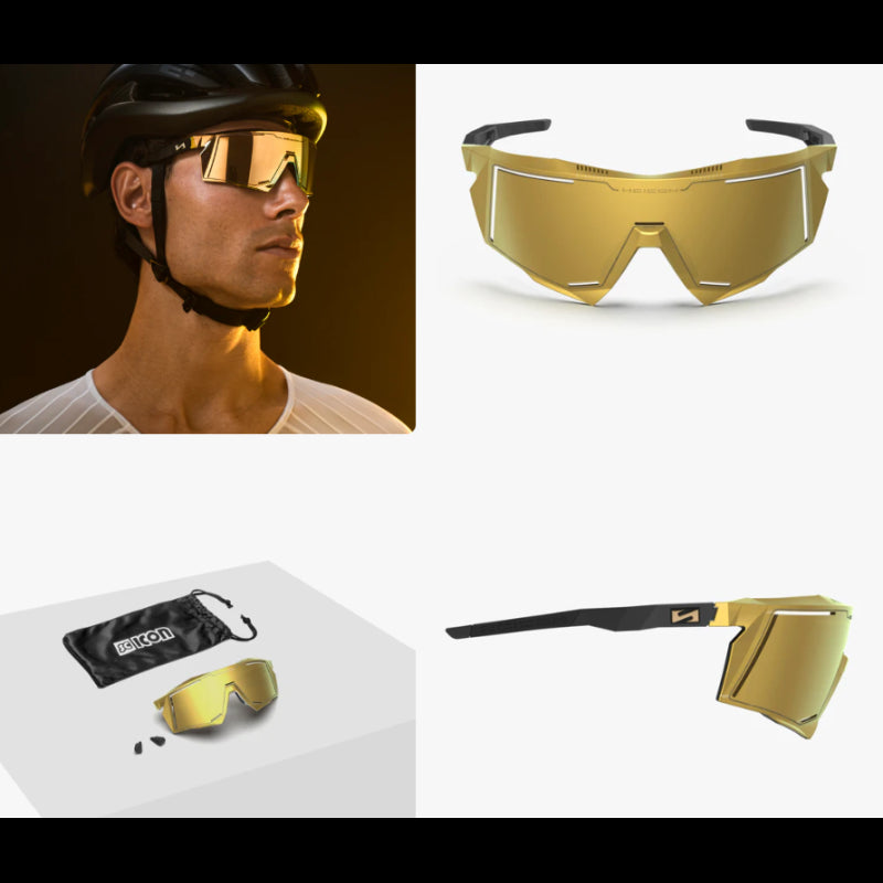 Scicon Sports Occhiali Aerostorm Multimirror Bronze