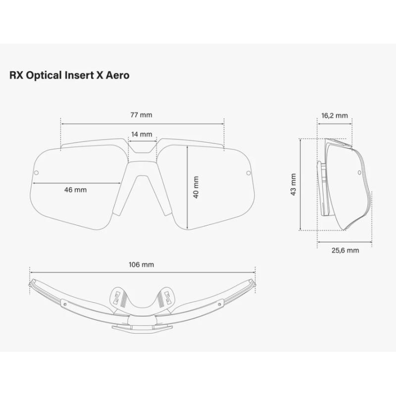 Scicon Sports X Aero Optical Insert – Cavaliere Bici