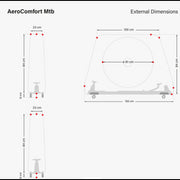 Scicon Sport Borsa Porta Bici MTB Aerocomfort Nero