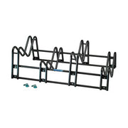 BiciSupport Rastrelliera 4 Spazi 66x115cm Nero