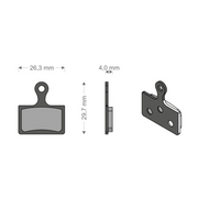 Brenta Pastiglie Performance Tech per Impianto DURACE/XTR/MCX1 SHIMANO/REVER