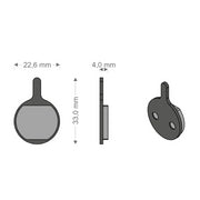 Brenta Pastiglie Performance Tech per Impianto LOUISE/CLARA 2000 MAGURA