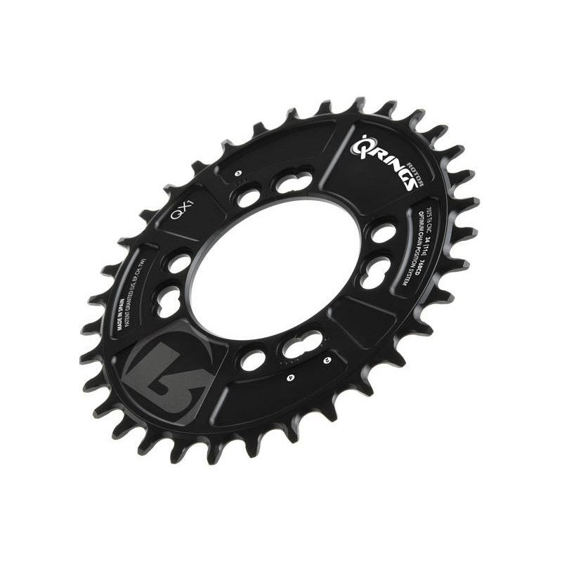 Rotor Corona Q-Ring QX1 BCD 76 36D Nero