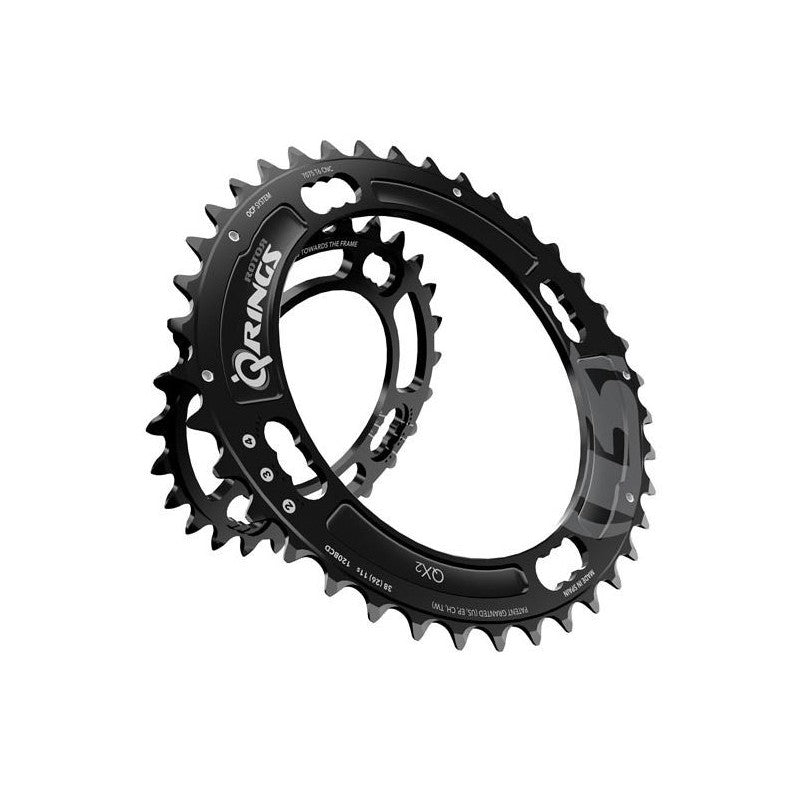 Rotor Corona Q-Ring QX2 BCD 120*80 SRAM 26D Nero Interna