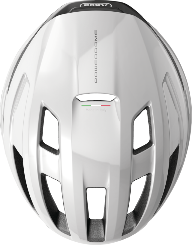 Abus Casco Powerdome Shiny White