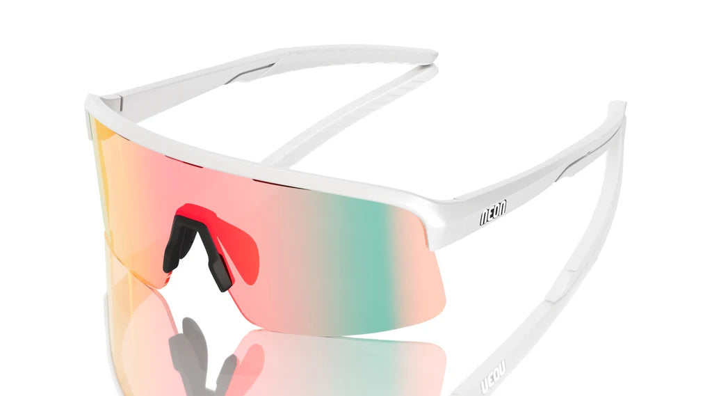 Neon Optic Occhiali Arrow 2.0 White Matt Photoplus Red
