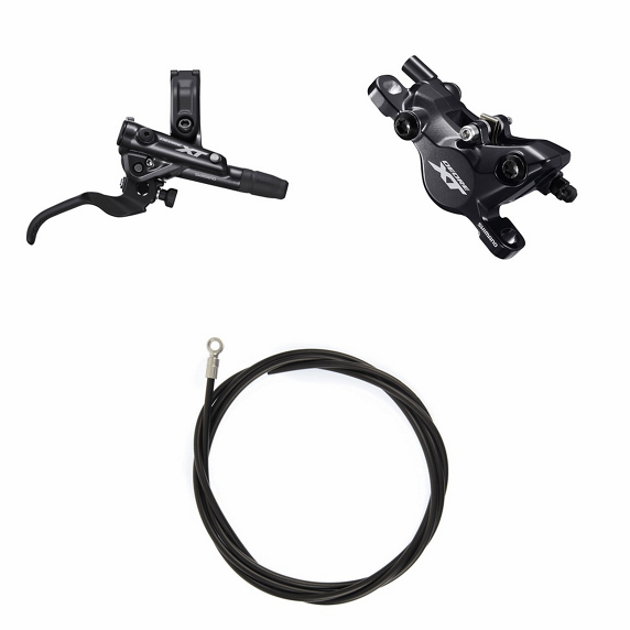 Shimano Kit Freno Disco Post. (R) BL-M8100 + BR-M8100 + Tubo