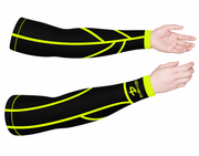 Deko Manicotti Invernali Top Nero/Giallo Fluo
