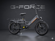 G-Force Bici Elettrica Fat Bike DE-S 2 50Ah 250W/820W Bluetooth