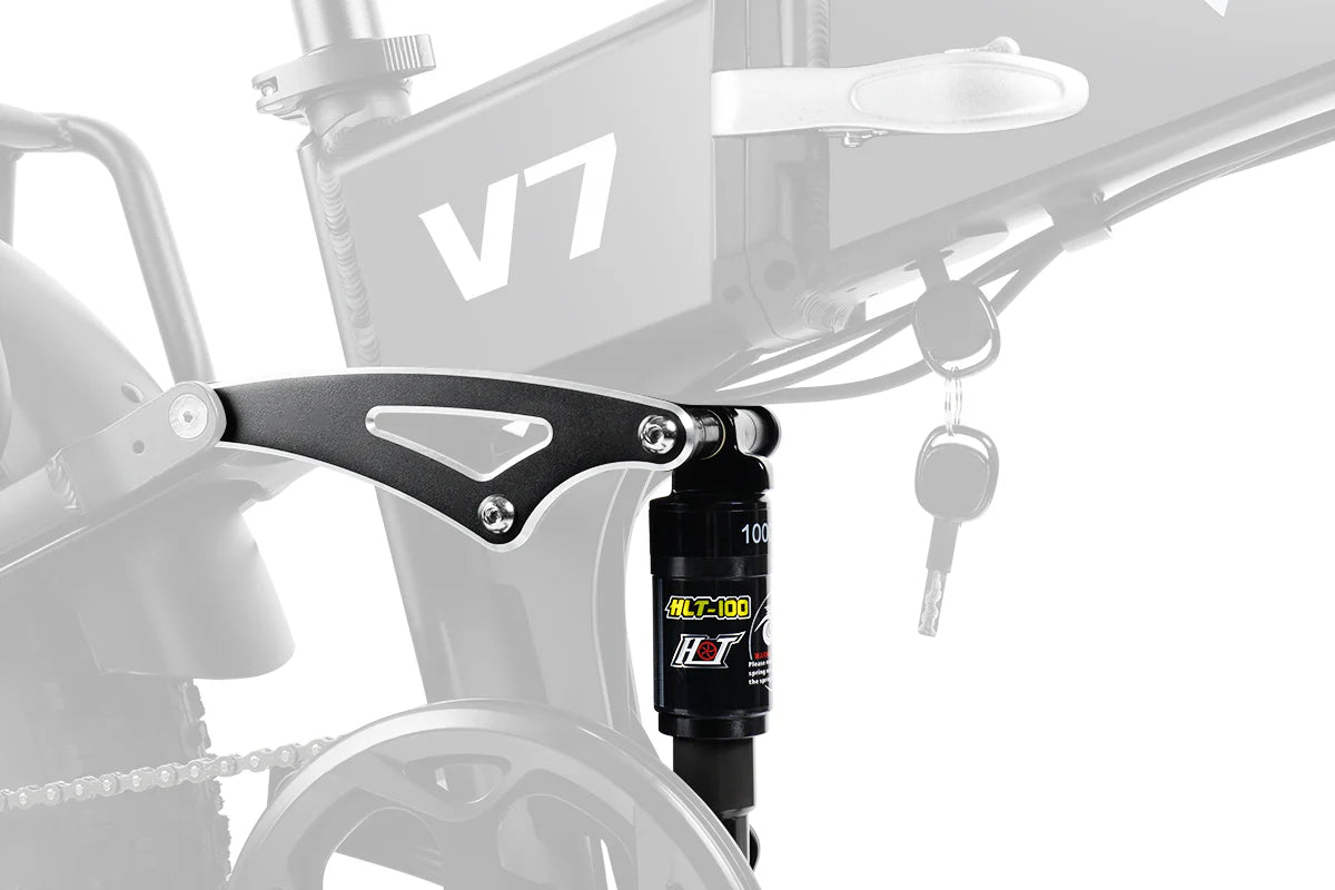 Vitilan Bici Elettrica Fat Bike V7 Full Sospension 250/750W