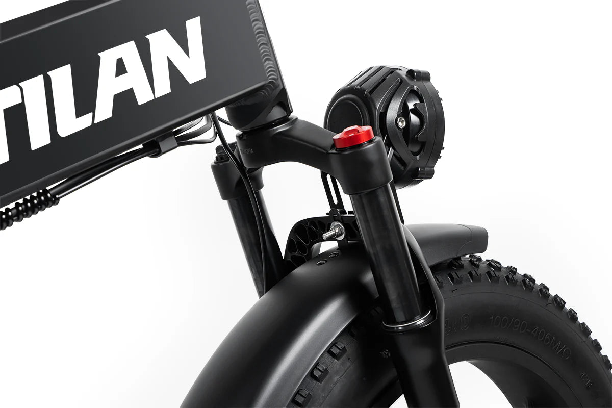 Vitilan Bici Elettrica Fat Bike V7 Full Sospension 250/750W