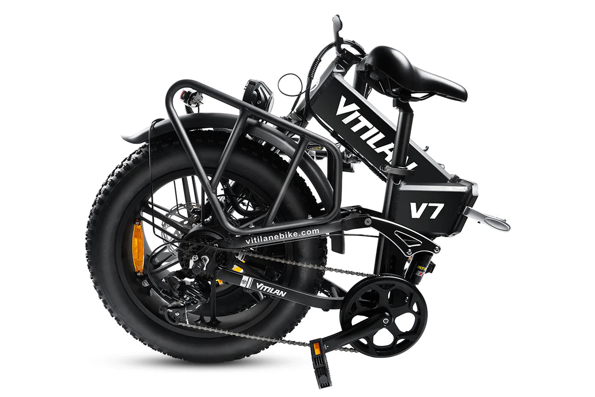 Vitilan Bici Elettrica Fat Bike V7 Full Sospension 250/750W