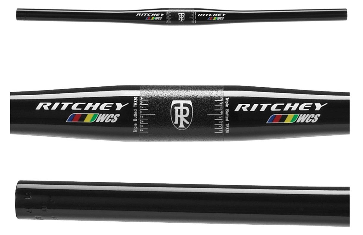 Ritchey Manubrio MTB WCS Flat 31.8/580mm Nero Lucido