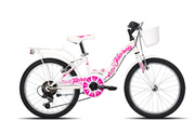 Brera Bici Bambina Flora Flower 1v Bianco