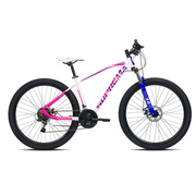 Brera Bici Mtb 27,5 Suprema 21v Bianco/Ciclamino Disco